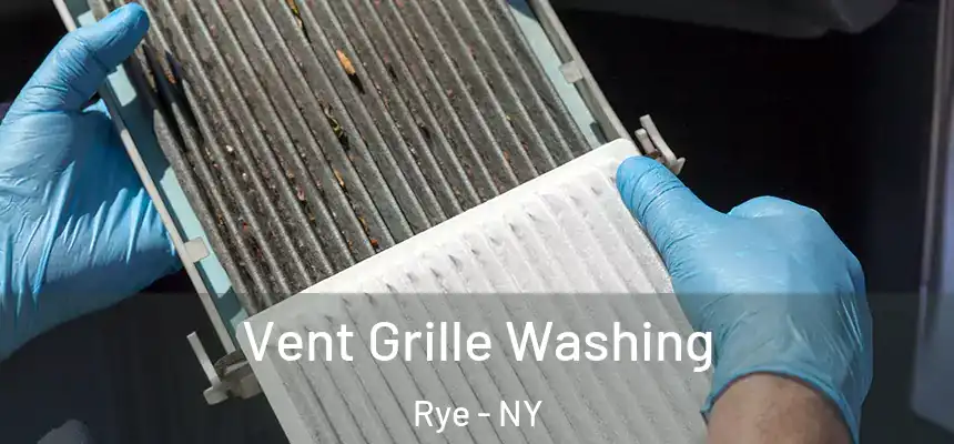 Vent Grille Washing Rye - NY